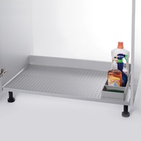 Поддон гигиенический для кухонной базы Практичный гигиенический поддон станет отличным решением для защиты каркаса от влаги. Благодаря специальной поверхности он надёжно предотвращает проникновение воды к основанию конструкции. Поддон отличается удобством в эксплуатации: для очистки достаточно воды и нейтральных моющих средств — абразивные вещества и материалы использовать не рекомендуется. Ещё одно преимущество — гибкость в установке: ...